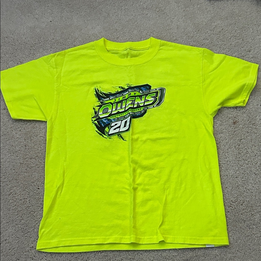 Neon Yellow Graphic T-Shirt